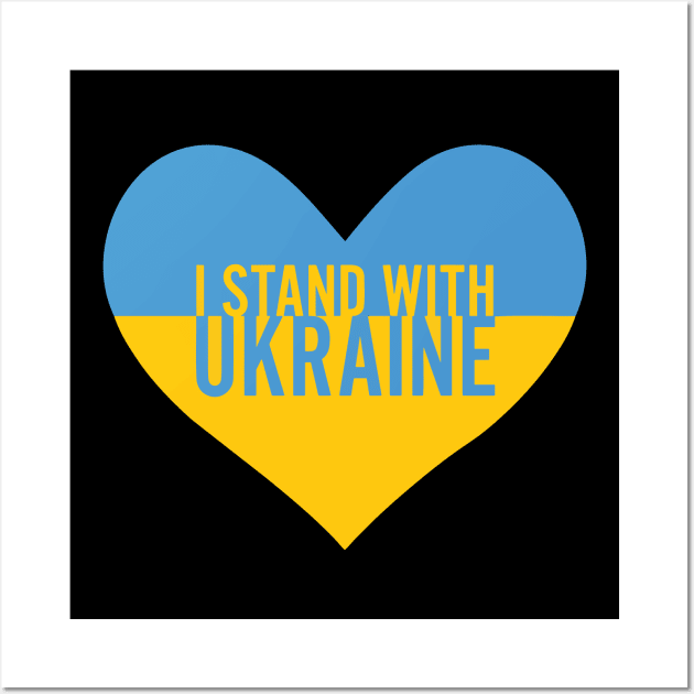 I Stand With Ukraine Wall Art by sparkling-in-silence